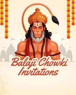 Balaji chowki Invitation
