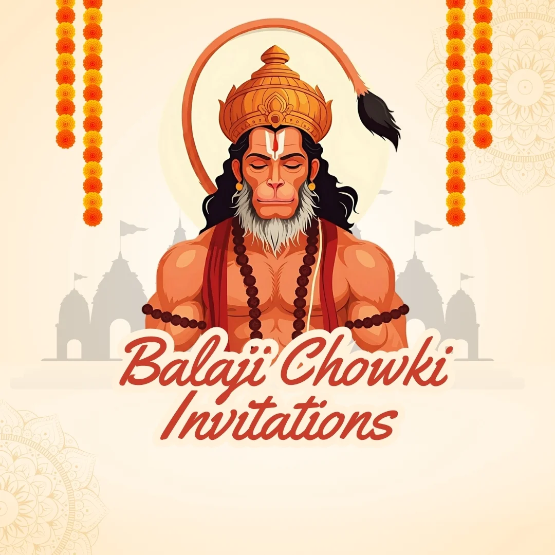 Balaji chowki Invitation