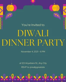 Diwali Invitations