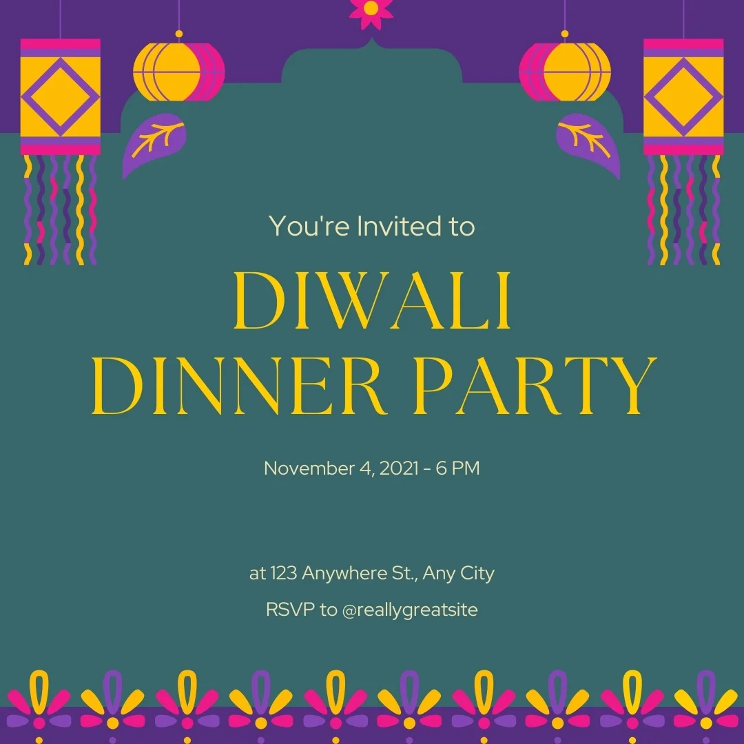 Diwali Invitations
