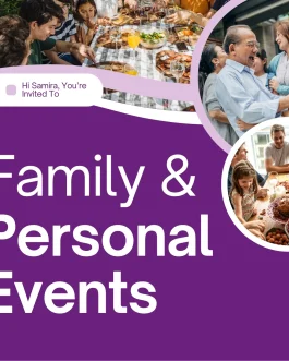 Family & Personal Events