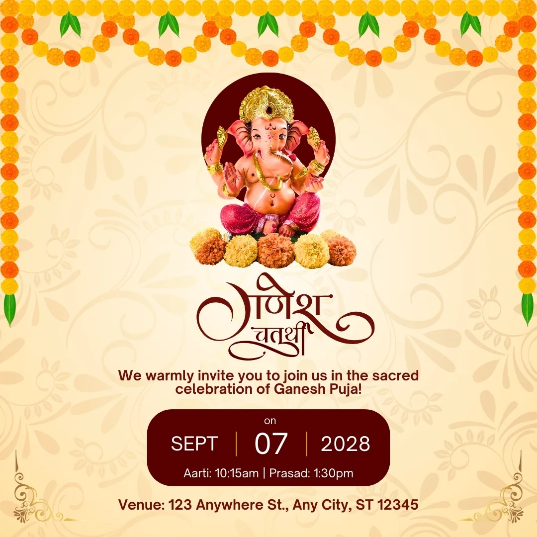 Ganesh Chaturthi Card