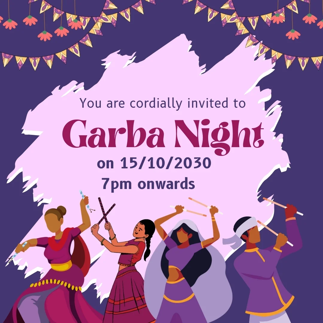 Garba Invitation