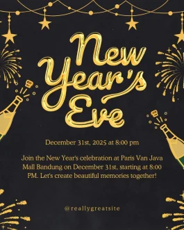 New Year Invitation